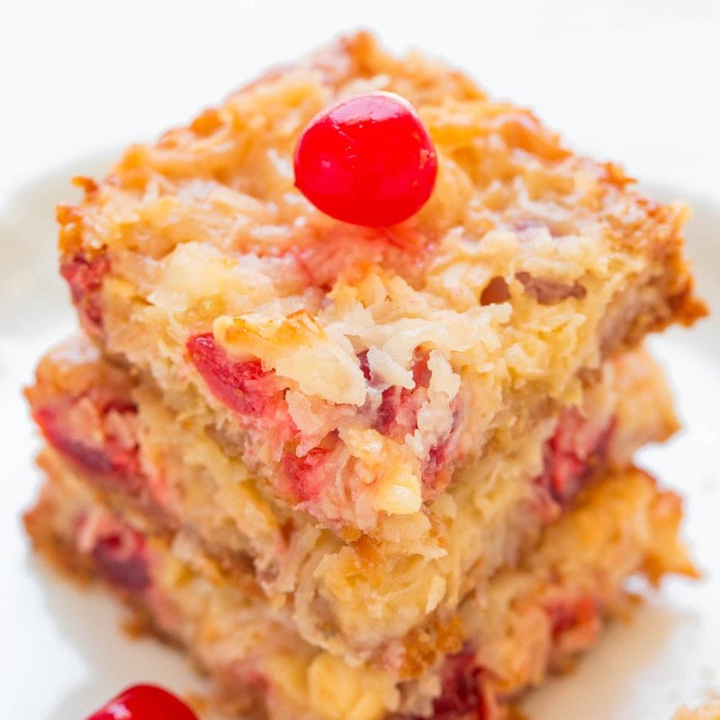 Photo of Pineapple Rainow Squares