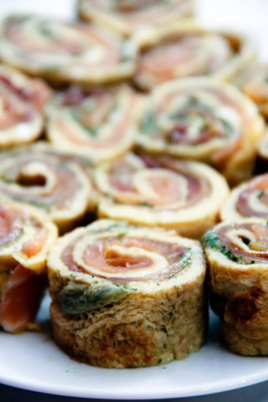 Photo of Spinach & Salmon Roulade